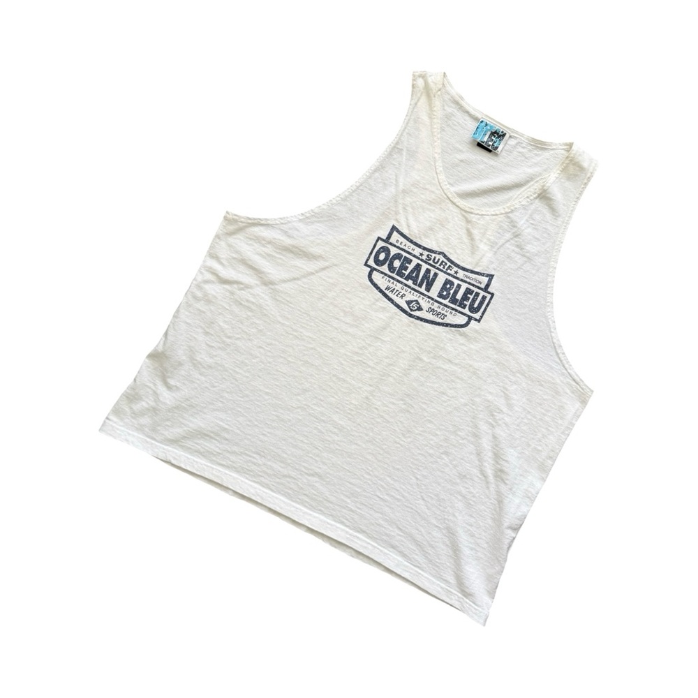 Vintage 90s Ocean Blue “Surf Competition” Tank Top